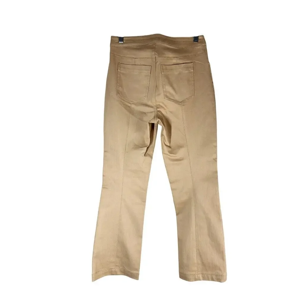 Cinq à Sept Dennis High-Waisted Cropped Pants Sahara Size 0